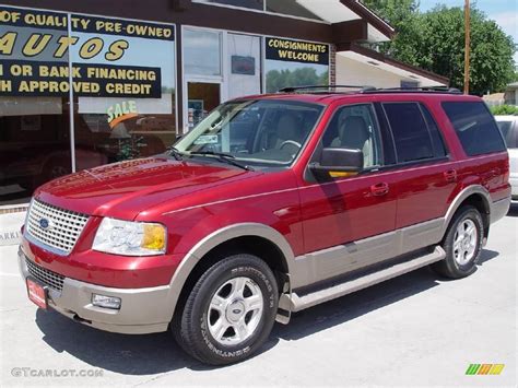 2004 Redfire Metallic Ford Expedition Eddie Bauer 4x4 10682250 Photo 3 Car