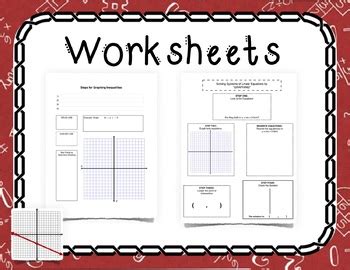 math graph worksheets  missteachertami teachers pay teachers