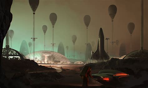 Life On Mars | The First Settlement on Behance