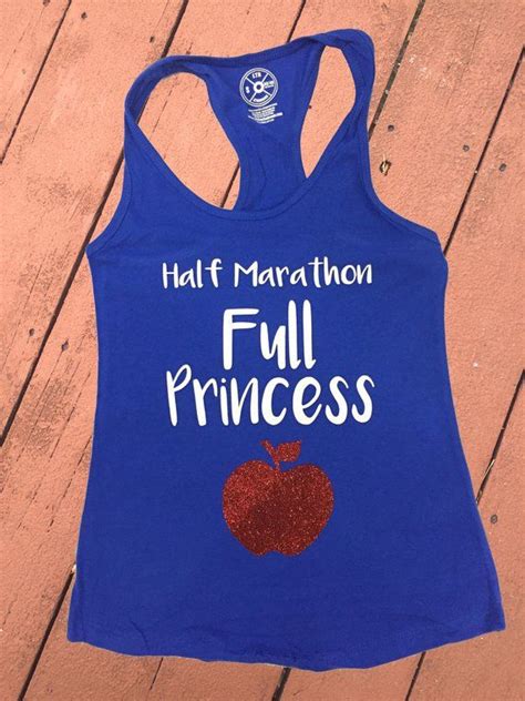 Half Marathon Full Princess® Princess Snow Women S Snow Tank Top Snow Running Shirt Princess