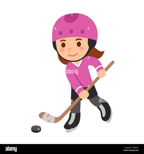 Cartoon hockey player hi-res stock photography and images - Alamy