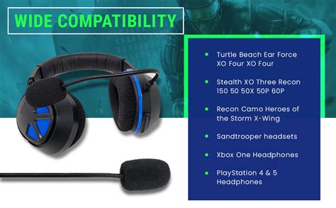 Amazon Tne For Turtle Beach X Recon Mic Replacement Mm Game