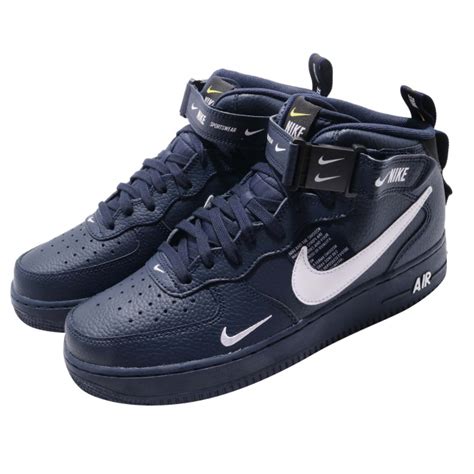 Nike Air Force 1 Mid Utility Obsidian 804609403 KicksOnFire