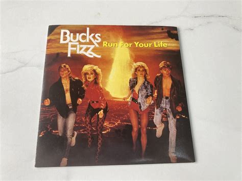 Bucks Fizz Run For Your Life Original Uk Pressing Vinyl Record