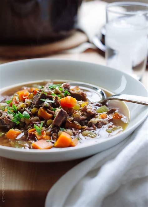 Prime Rib Beef And Lentil Soup Kitchen Confidante