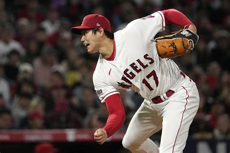 Shohei Ohtani Marlins Beat Angels 8 5 In 10 Innings The Japan News