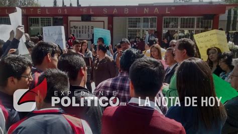 Se Manifiestan Docentes De Cobat Exigen Un Alto A Acoso Laboral