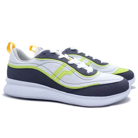 Sepatu Casual Piero Arcwave Street White Grey Lime