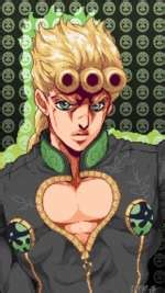 Giorno Pixel Art Jojo S Bizarre Adventure Anime Fandoms