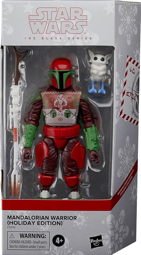 Star Wars 6" Black Series Mandalorian Warrior (Holiday)