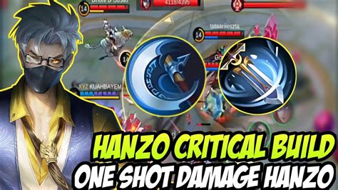 Hanzo Critical Build One Shot Damage For Hanzo New Meta Hanzo