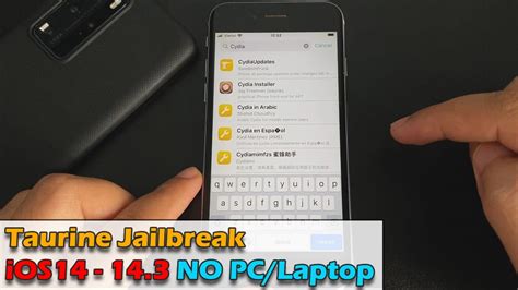 New Taurine Jailbreak Ios No Pc Laptop All Iphone Ipad Devices