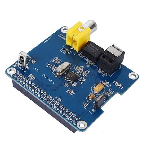 Carte Son Num Rique Hifi Digi I S Spdif Fibre Optique Pour Raspberry