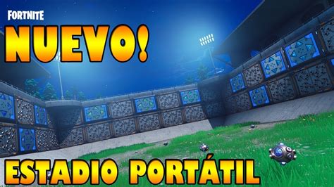 Estadio Espinoso En Patio De Juegos Fortnite Temporada 5 YouTube