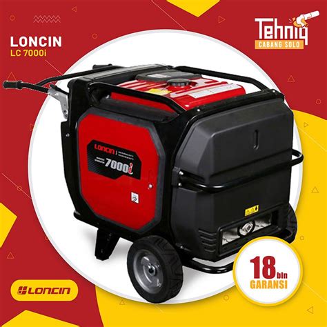 Jual Digital Inverter Series Loncin Lc I Generator Genset Listrik