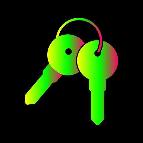 Keys Vector Icon 20764037 Vector Art At Vecteezy