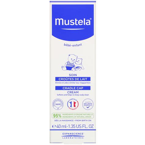 Mustela Cradle Cap Cream 135 Fl Oz 40 Ml Iherb