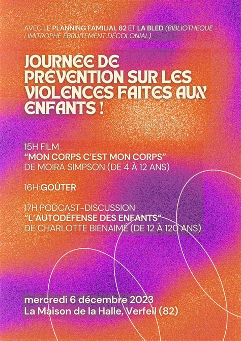 Evenement De La Prévention Contre Les Violences Faites Aux Enfants