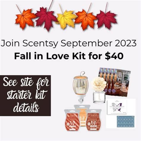 Join Scentsy Starter Kit Usa September 2023