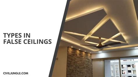 What Is False Ceiling Why We Need False Ceiling Types In False