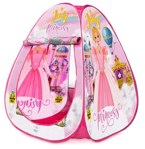 Barraca Piscina 50 Bolinhas Cabana Princesa Judy Infantil