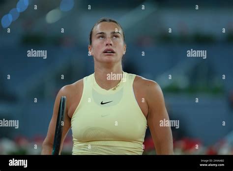 Aryna Sabalenka Against Mirra Andreeva During Her Quarter Final Match