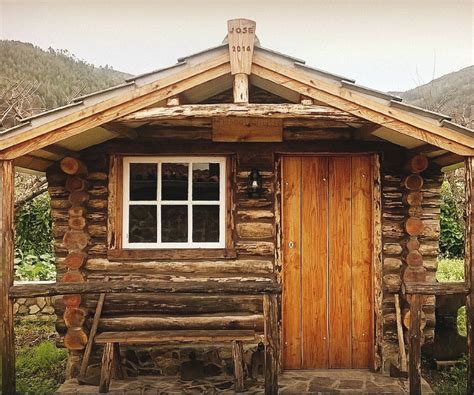 How To Build A Simple Log Cabin Image To U