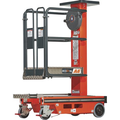 JLG 25ft Push Around Vertical Mast Lift 350 Lb Capacity AC Powered