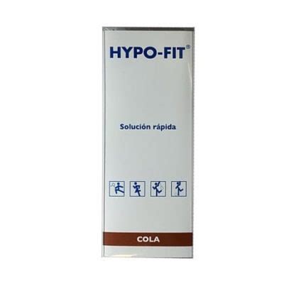 Hypo Fit Gel Glucosa Cola Sobres Tipozero Diabetes