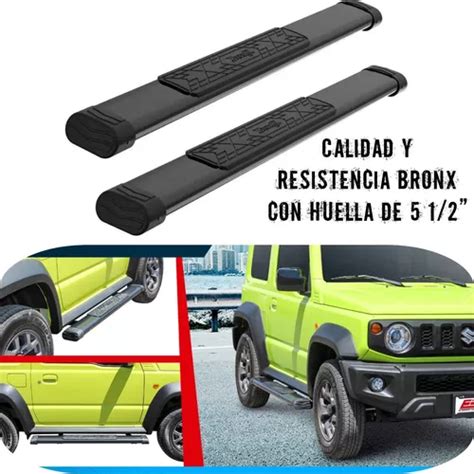 Estribos Bronx Suzuki Jimny Negros Meses Sin Intereses