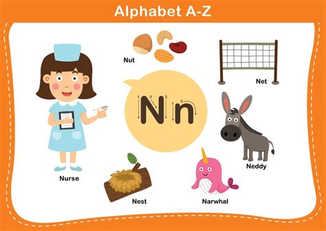 Alphabet Letter N Vector Illustration Vector Art At Vecteezy