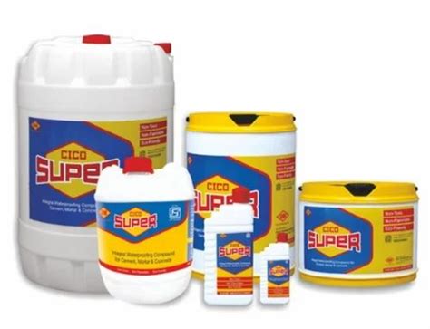 Cico Super Waterproofing Admixture Packaging Size 10kg At Rs 3000 Kg