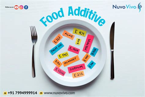 Food Additives - NuvoVivo: Reverse Your Age & Lifestyle Diseases