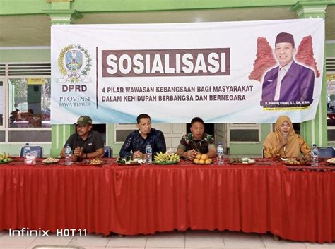 Sosialisasi 4 Pilar Wawasan Kebangsaan Suwandy Firdaus Ajak Masyarakat