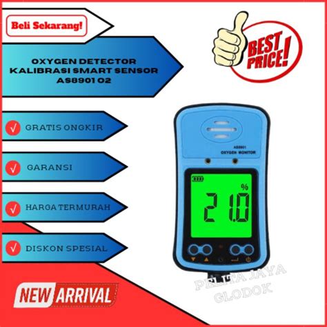 Jual Oxygen Detector Kalibrasi Smart Sensor As O Tester Oksigen