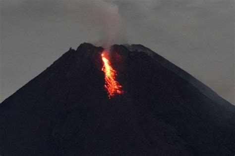 Dalam Sepekan Gunung Merapi Muntahkan Lava Kali