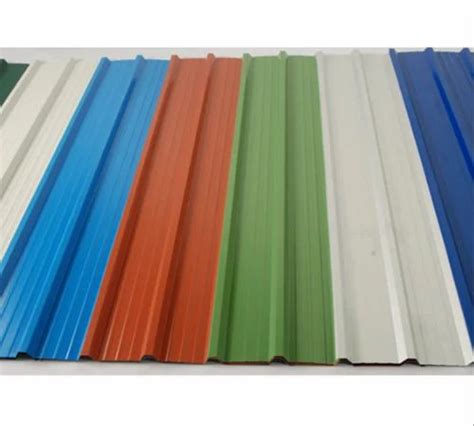 Jsw Tata Color Coated Roofing Sheets Thickness Of Sheet 0 45 Mm At Rs