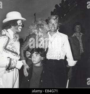 Sally Struthers With Steven Bell Gunther Gebel Williams And Clown