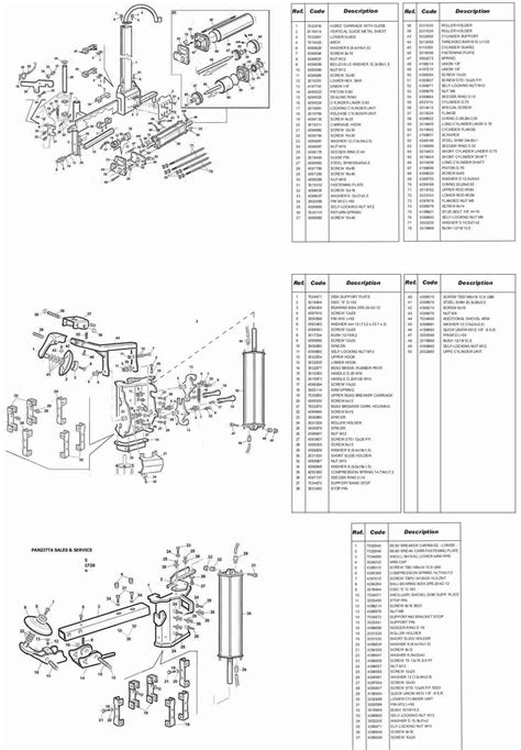 Coats Proguard Plus Leverless Tire Changer Parts Manual Pg 2 Of 6