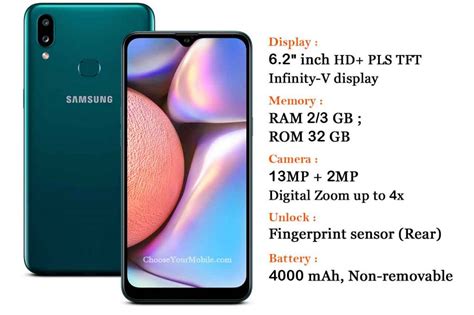 Samsung Galaxy A10s Price And Specifications Sm A107f