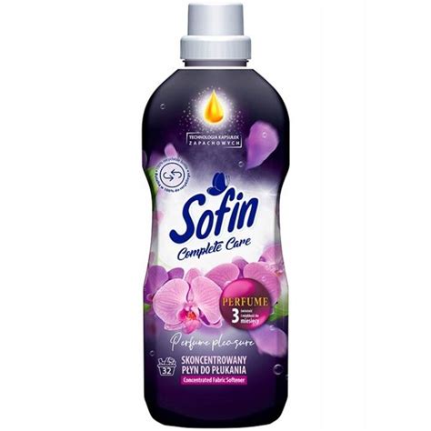 SOFIN Płyn do Płukania Tkanin Zestaw MIX 800ml x 6 sztuk Zestawy