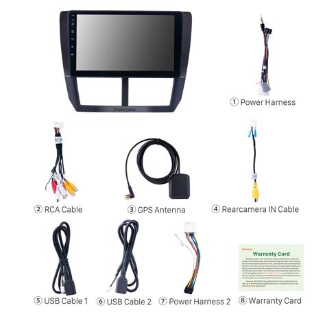 9-inch Android 13.0 for 2008 2009 2010 2011 2012 Subaru Forester HD Touchscreen Head Unit GPS