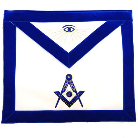 Officer Apron Senior Deacon LA Fraternal Supply Company Masonic