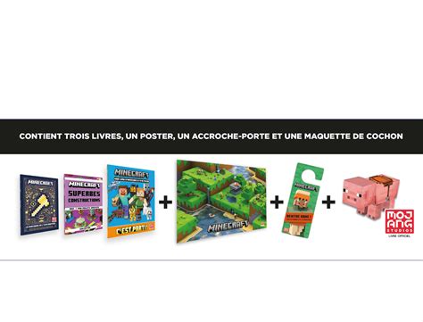 Documentaires Minecraft Le coffret expert spécial aventure Minecraft