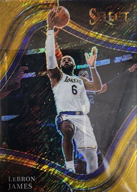 Lebron James Select Courtside Gold Shimmer Psa Price