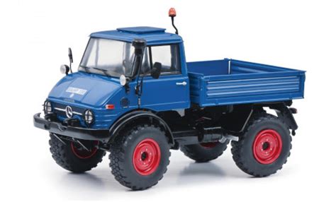 Coche Miniatura Mercedes Unimog 1 87 Busch U 430 2013 Mit Gitter Und