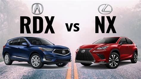 2021 Lexus Nx 300 Vs 2021 Acura Rdx Value Luxury Suvs Youtube