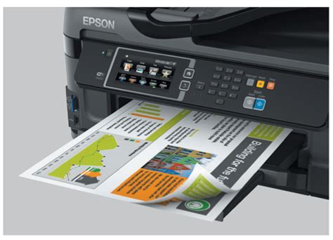 C11cc98501 Epson Workforce Wf 7611 A3 Wi Fi Duplex All In One Inkjet Printer Business Inkjet