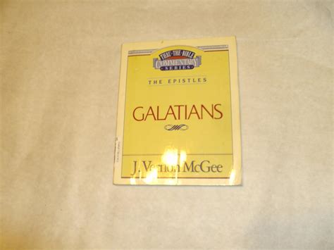 Galatians Thru The Bible Mcgee J Vernon 9780785210504