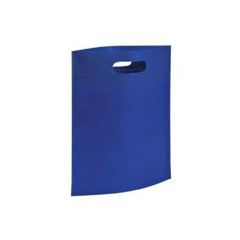 Blue D Cut Non Woven Bag At Rs Kg Non Woven D Cut Bag In